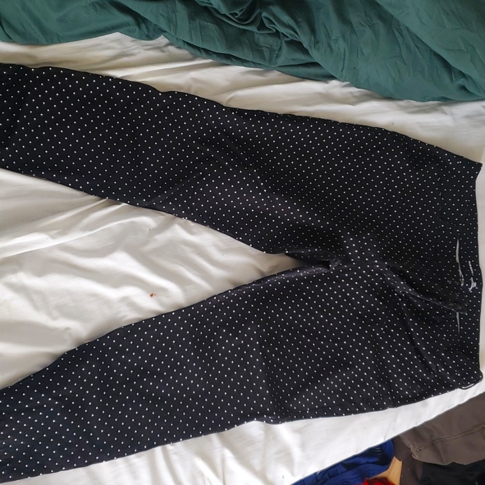 Pixie polka dot pants
